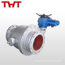 motorized discharge electric ball valve for solar heating